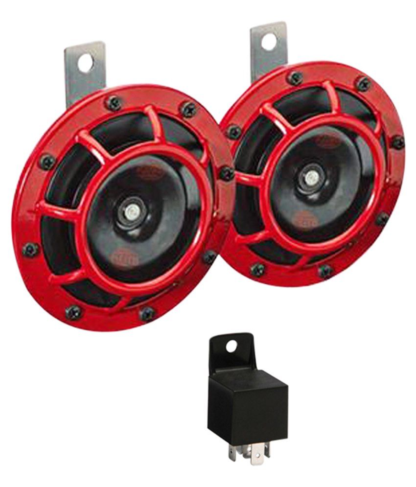 Loud Car Horn >> Hella Car Super Loud Red Grill Horn Pair Relay Hyundai I20 Type 2 Loud Car Horn >> Hella Car Super Loud Red Grill Horn Pair Relay Hyundai I20 Type 2