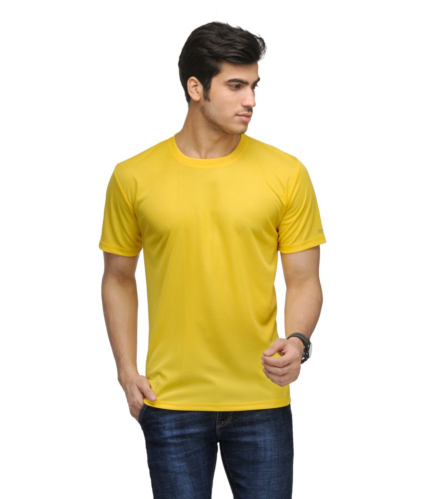 Vicbono Yellow Polyester T Shirt - Buy Vicbono Yellow Polyester T Shirt ...