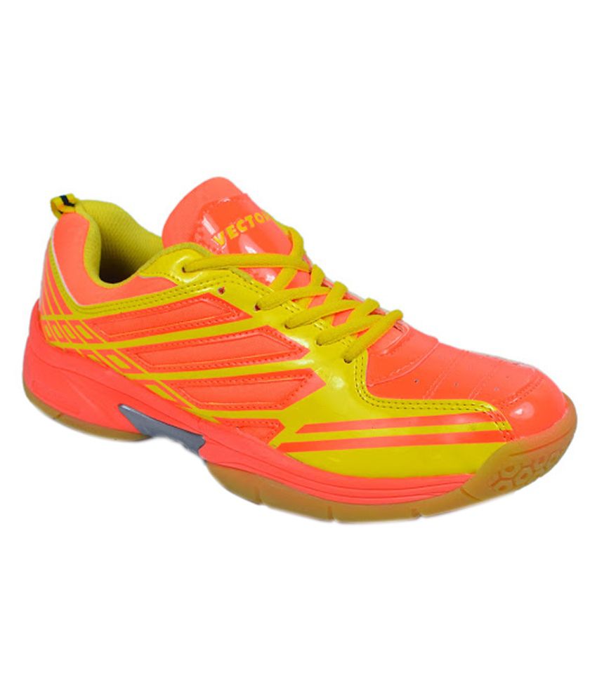 Vector X CS-2005 Orange & Yellow Tennis Shoes - Buy Vector X CS-2005 ...