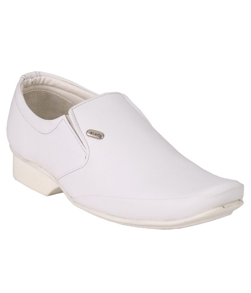 formal shoes white