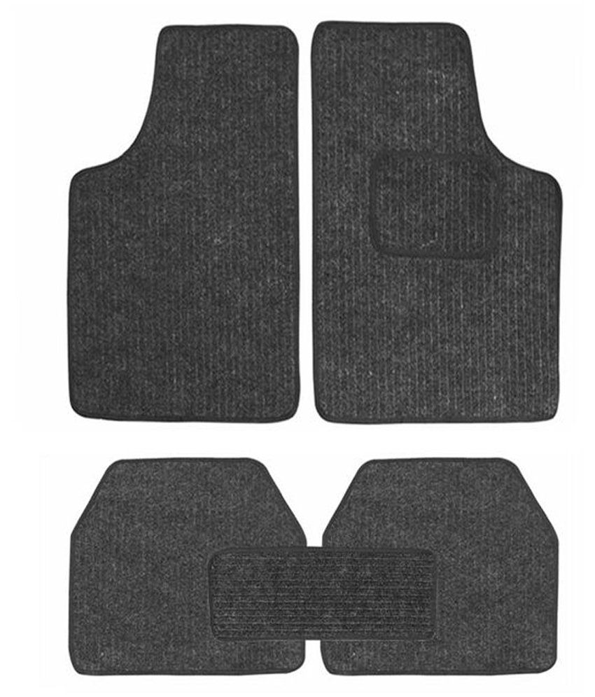 Autokraftz Universal Car Carpet Set Of 5Black Buy Autokraftz
