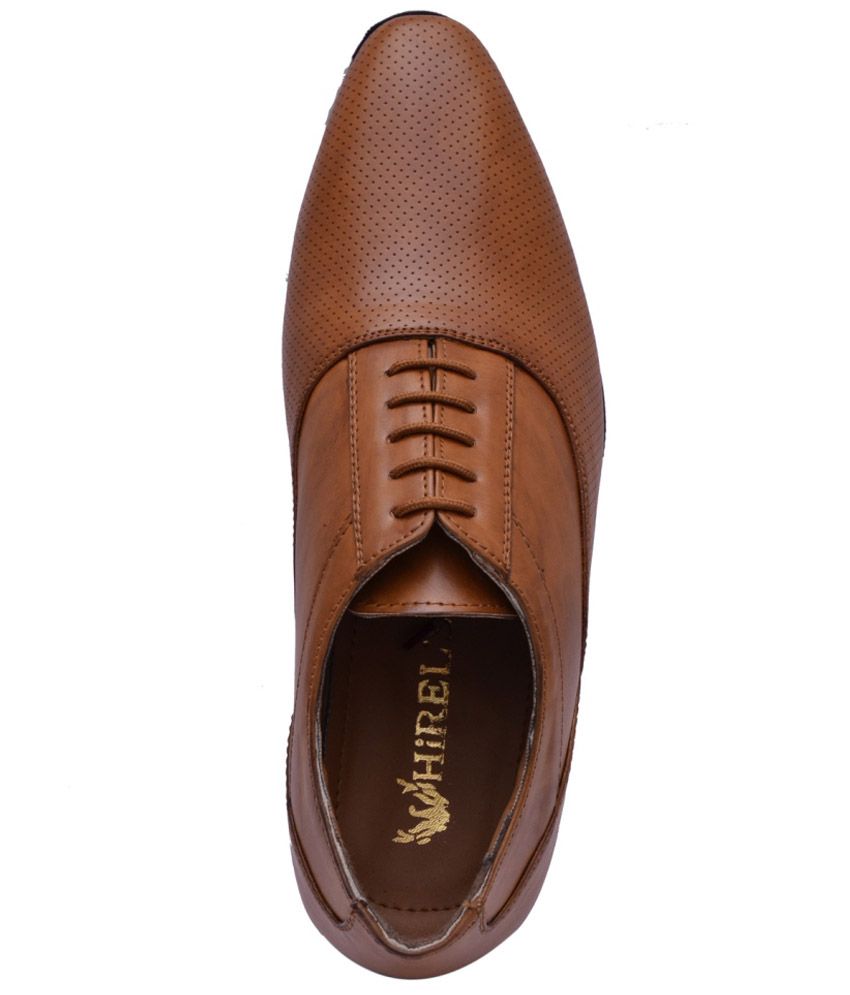 brown formal shoes amazon