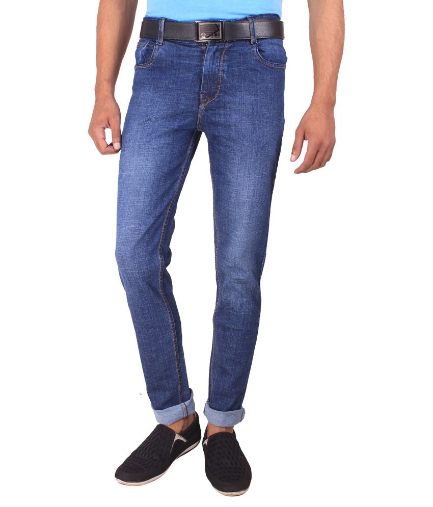 blue slim fit jeans