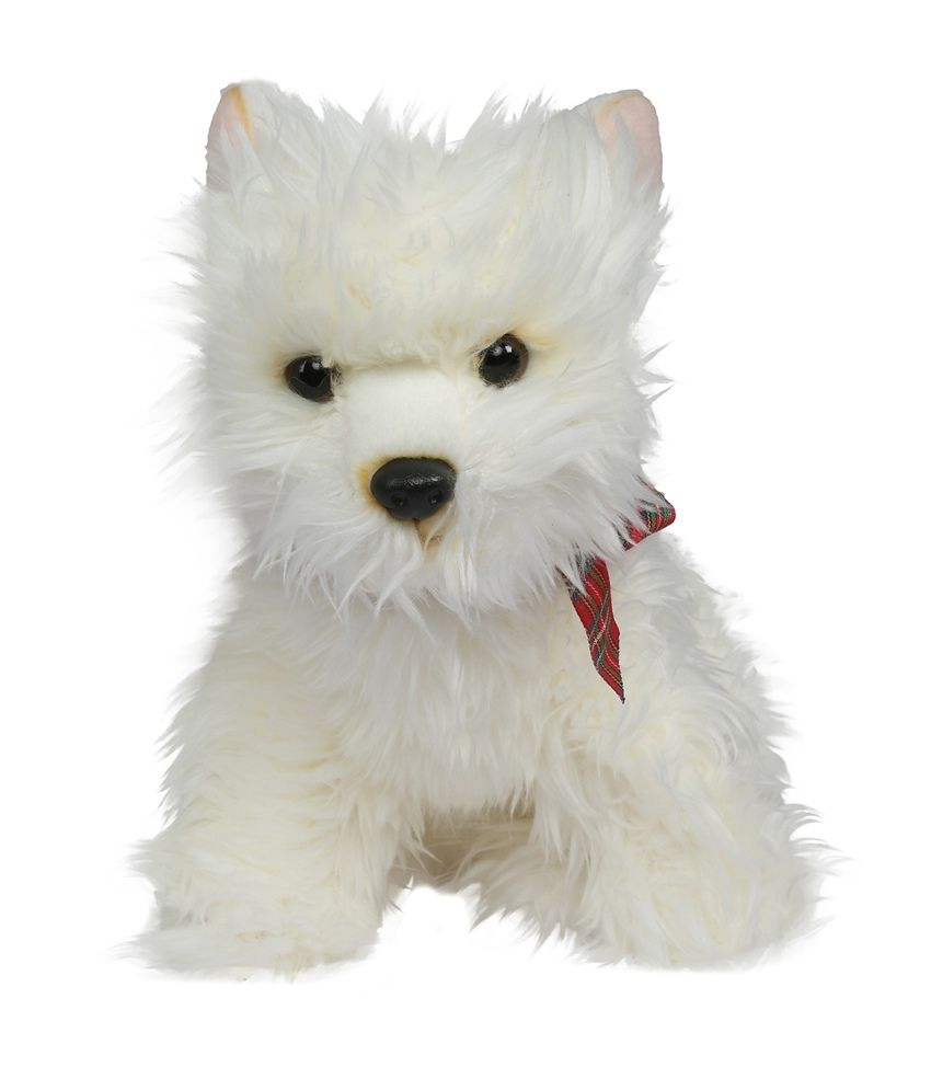 west highland terrier cuddly toy