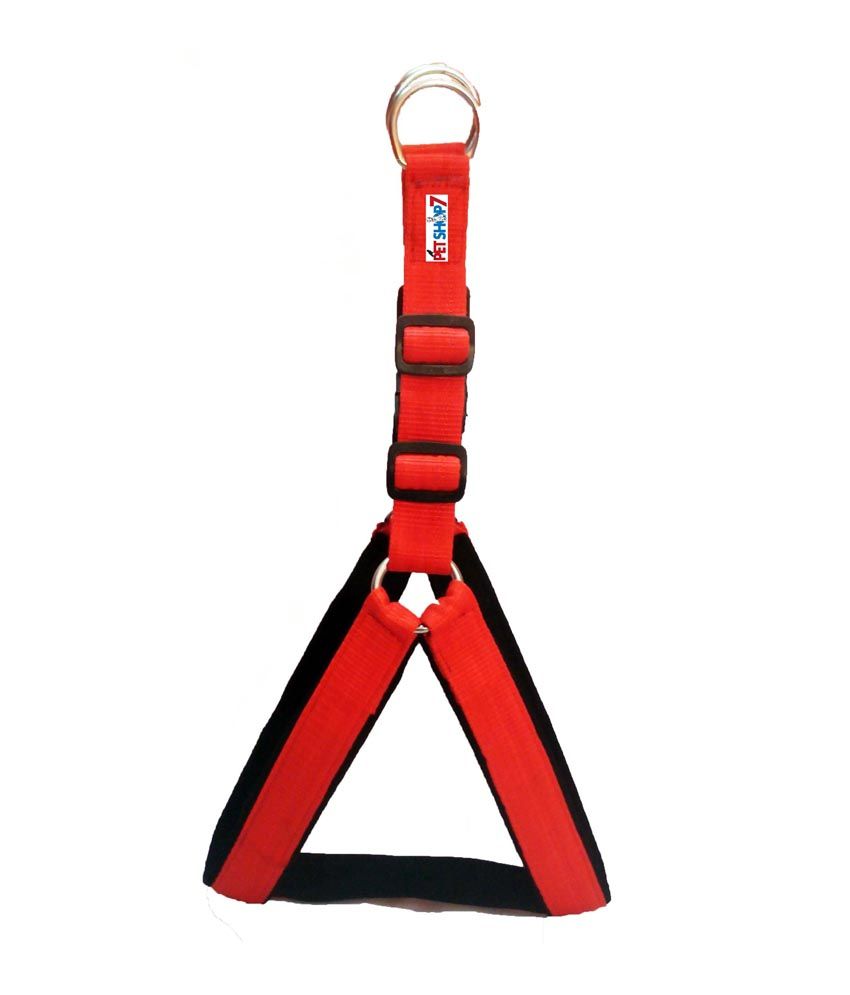     			Petshop7 - Red Dog Harness (Medium)
