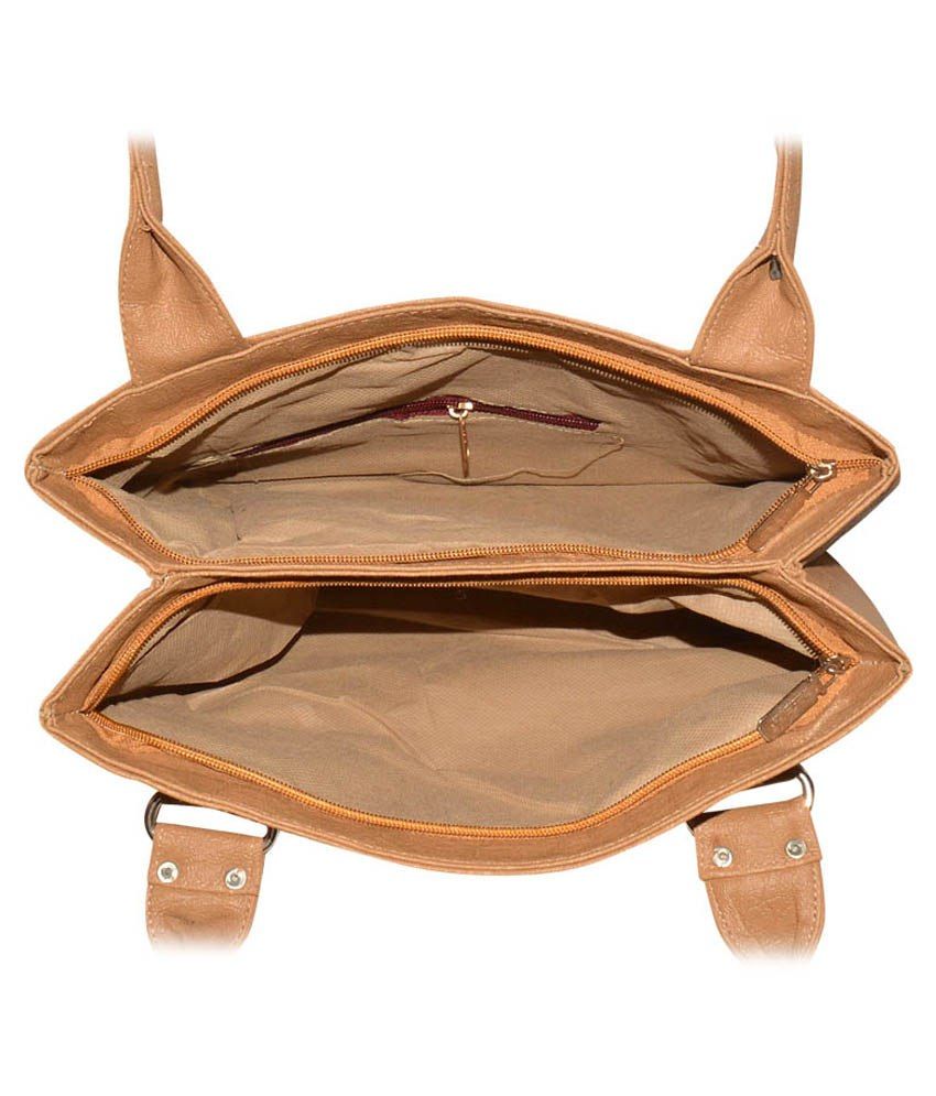 dune tan shoulder bag