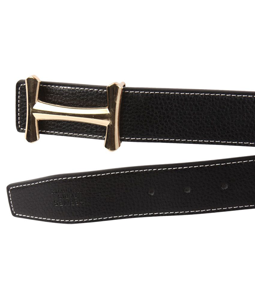 Hermes Black Casual Belt: Buy Online at Low Price in India - Snapdeal