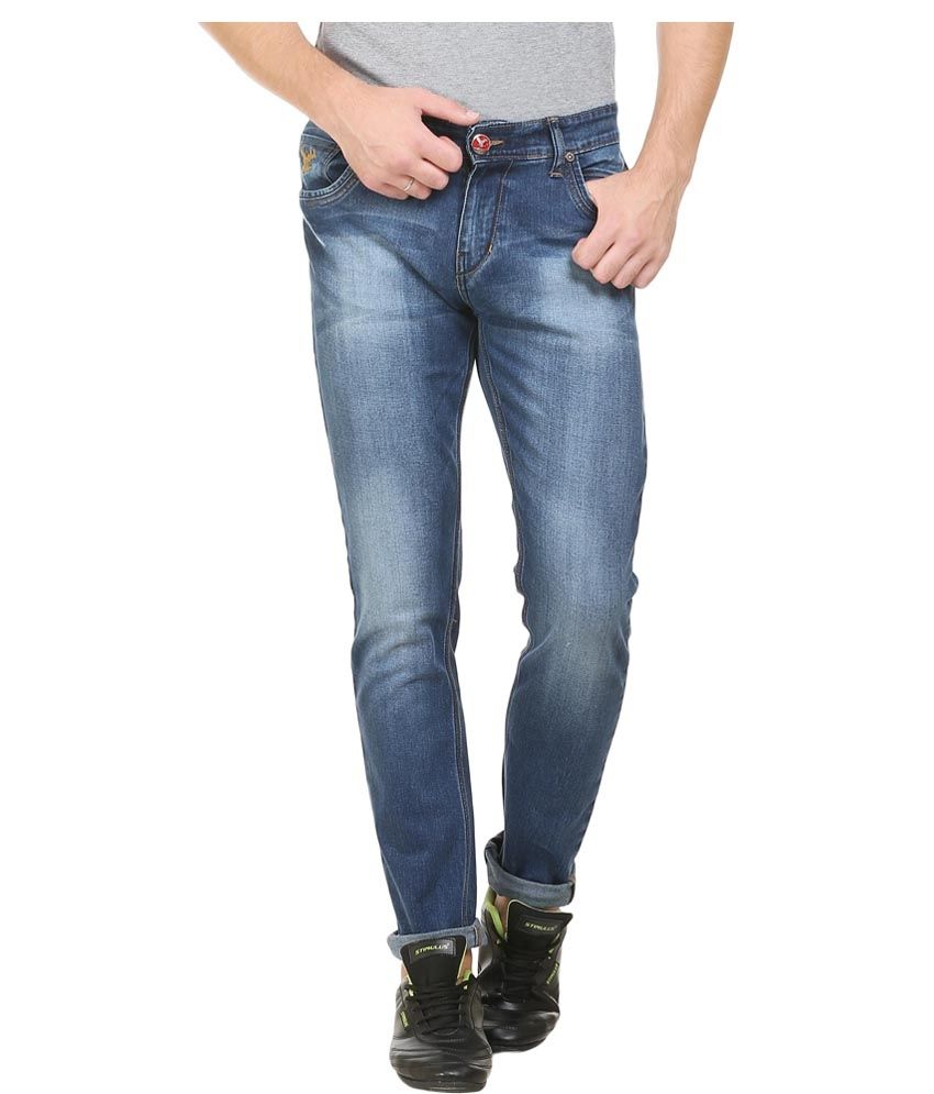 stagger polo jeans