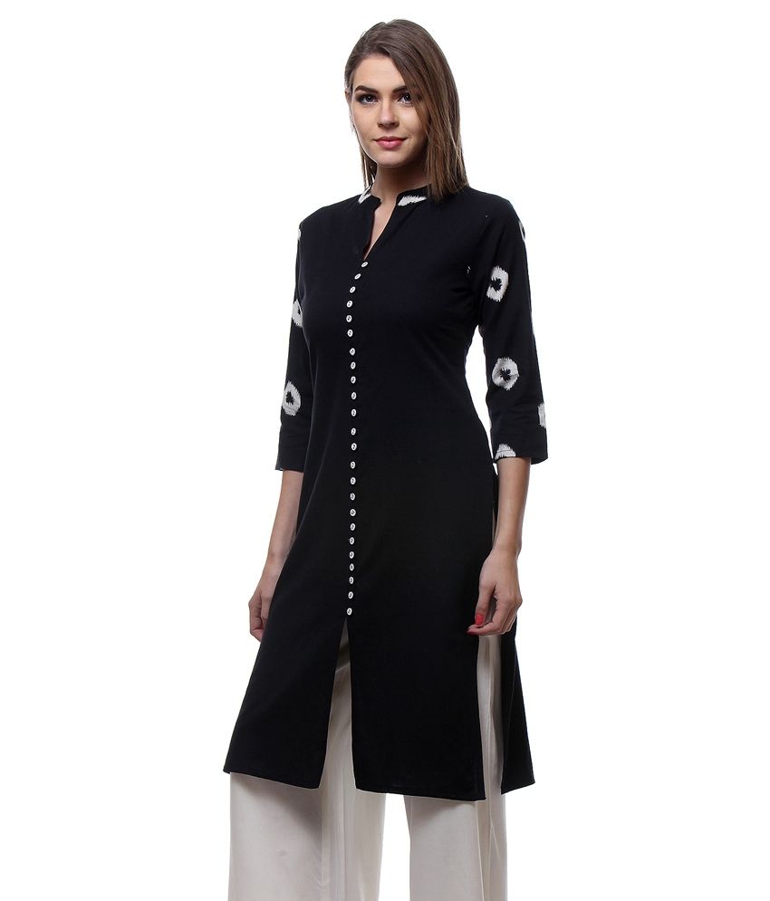 front button open kurti