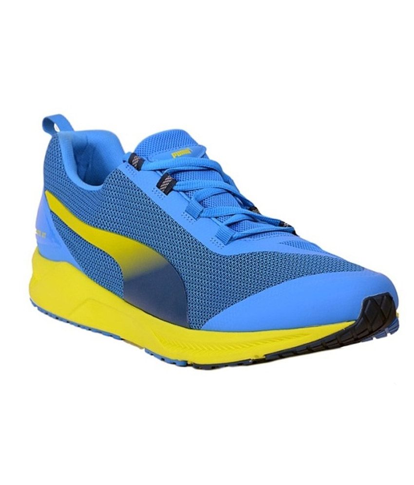 puma blue and yellow
