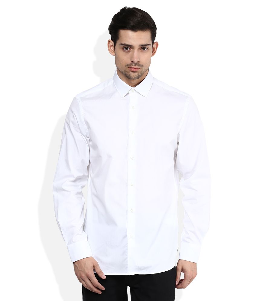 celio white shirt