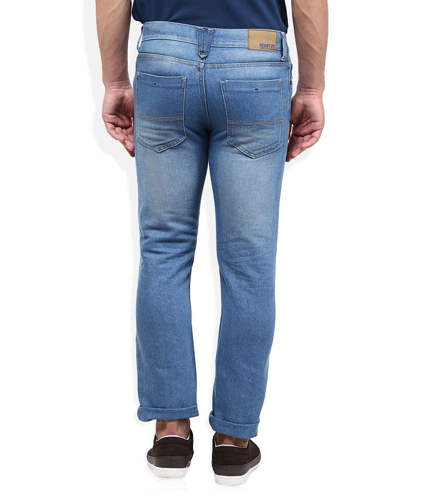 blue slim fit jeans