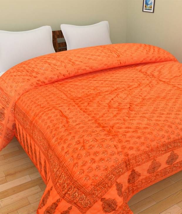 GRJ India Multicolor Cotton Quilts Set Of 2 Buy GRJ India