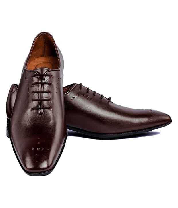 Nudo Brown Formal Shoes Price in India- Buy Nudo Brown Formal Shoes ...