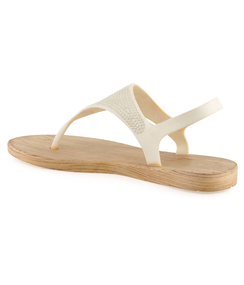 Shoe Lab White Sandals Price in India- Buy Shoe Lab White Sandals ...