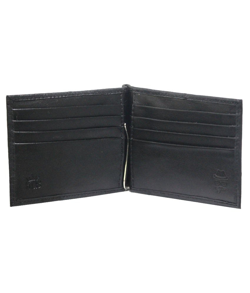MOB Grey Leather Regular Wallet: Buy Online at Low Price in India ...
