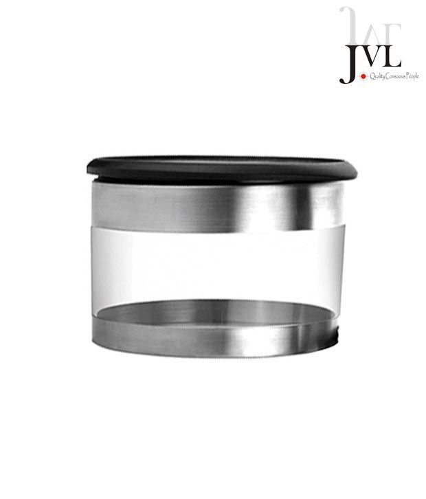 JVL Black Crystal Canister-2900 ml