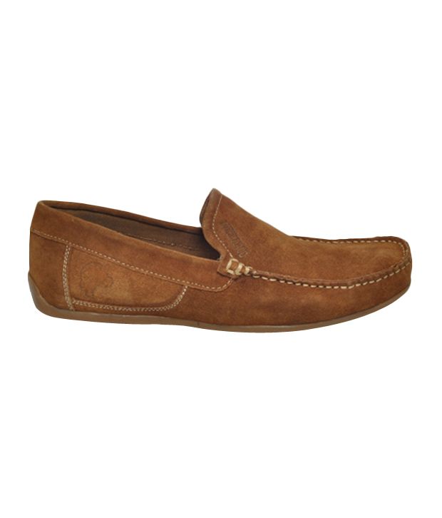 buckaroo tan loafers