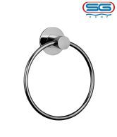 SG Stainless Steel Round Towel Ring