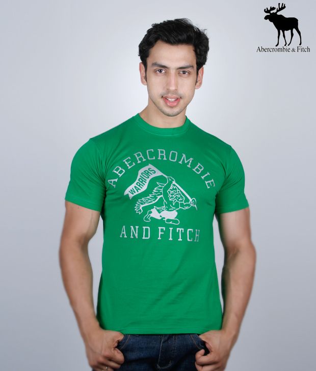 abercrombie green shirt