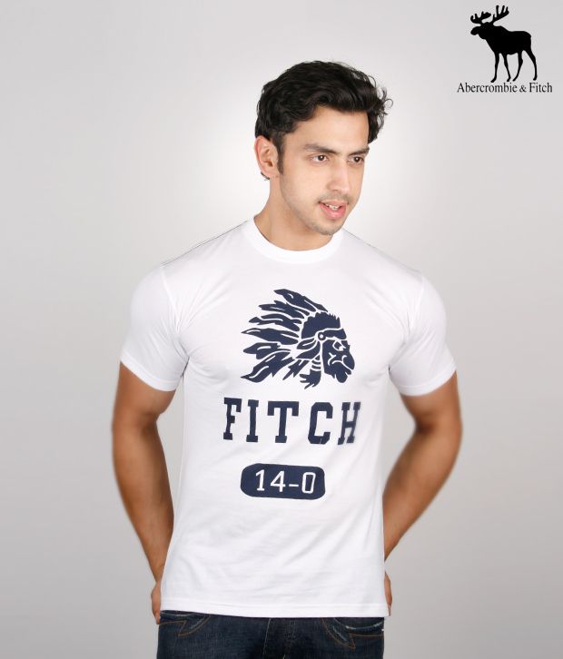 abercrombie and fitch white t shirt