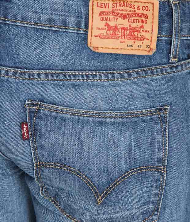 Levis Mid Rise Heritage Skinny Jeans - Blue - Buy Levis Mid Rise ...