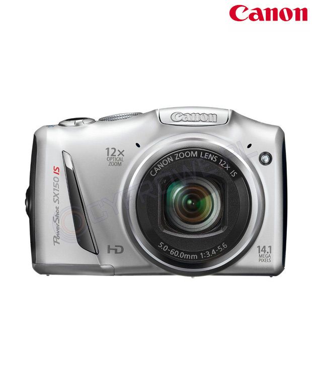 canon powershot sx150is 14mp digital camera silver