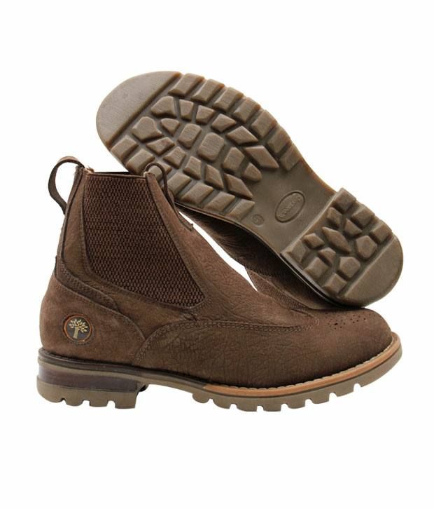 brown woodland boots
