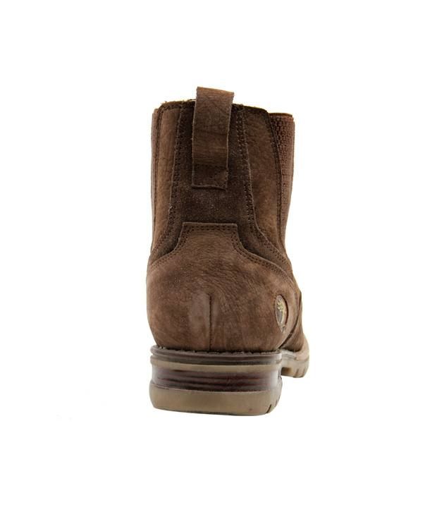 brown woodland boots