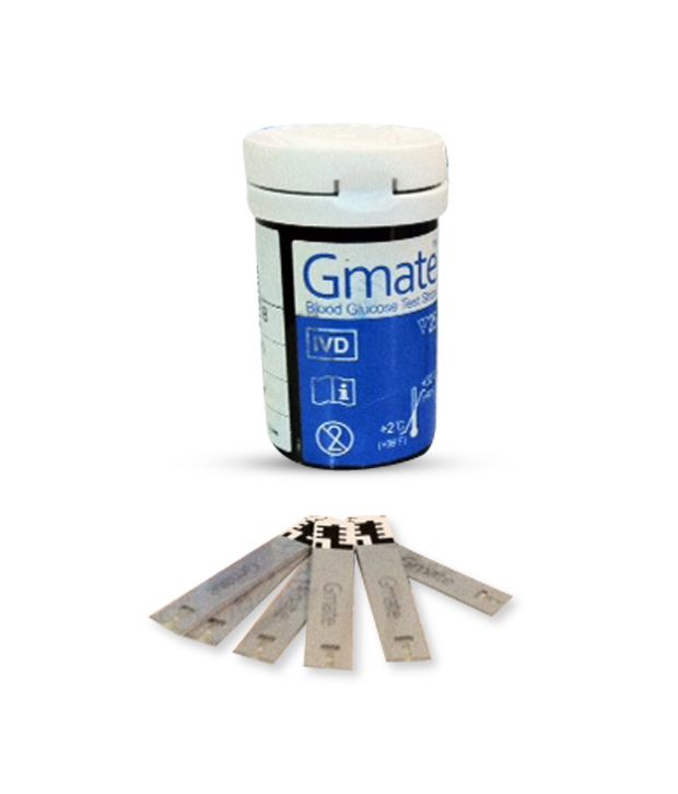 Operon Gmate Blood Glucose Test Strips 10 Test Strips Buy Online at