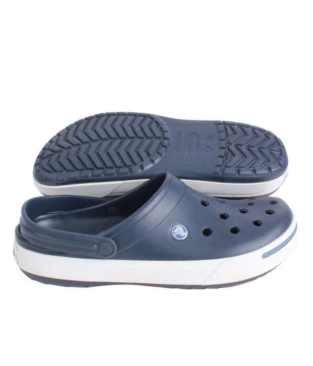 crocs blue navy