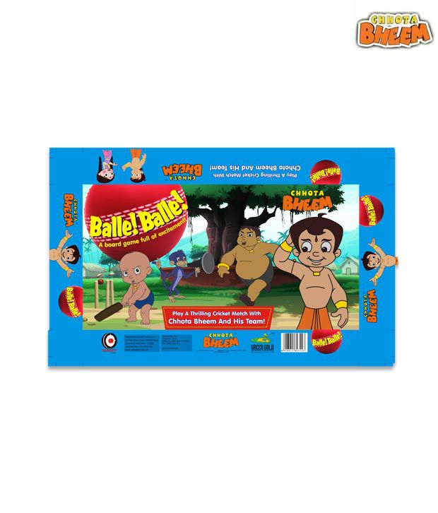 Chhota Bheem Balle! Balle ! A Board Game - Buy Chhota Bheem Balle! Balle !  A Board Game Online at Low Price - Snapdeal