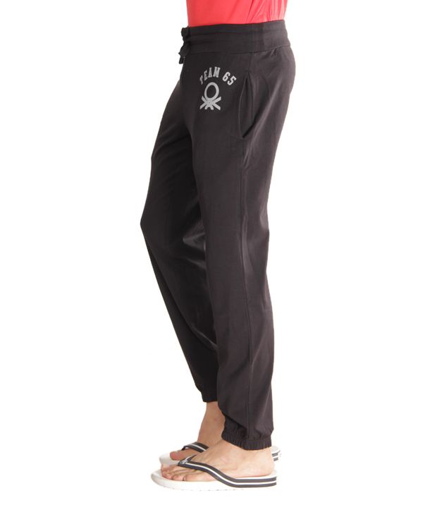 benetton track pants