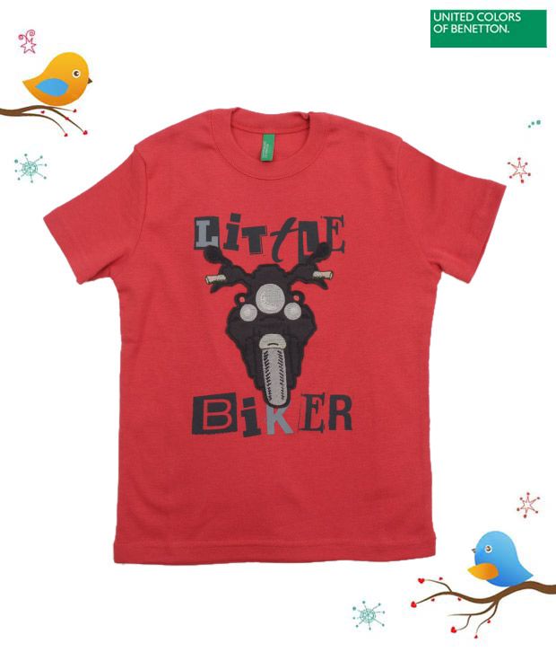 United Colors of Cool & Smart Red Boys TShirt For Kids Buy United Colors of