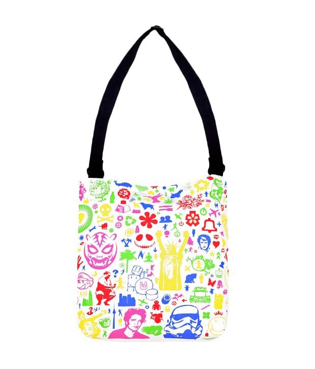 graffiti sling bag