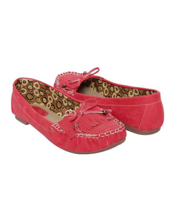 Juliana Smart Red Loafers Price in India- Buy Juliana Smart Red Loafers ...