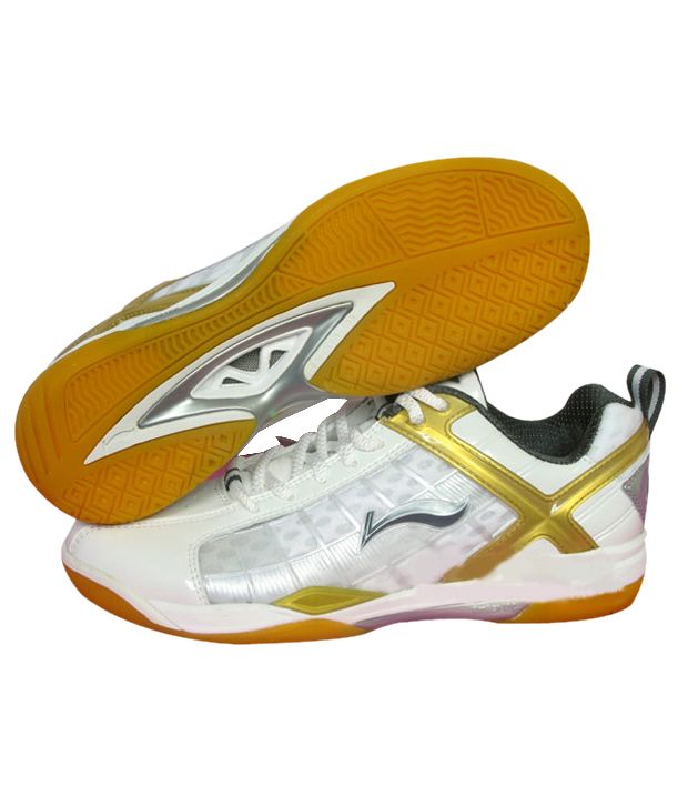 LiNing Play Badminton Shoes  RedYellow