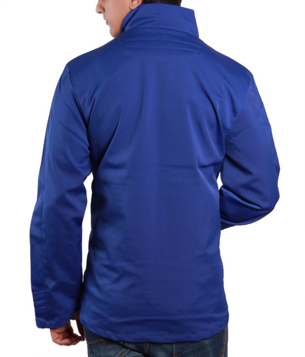 C Vox Trendy Royal Blue Jacket with Additional Built-in Features - Buy ...