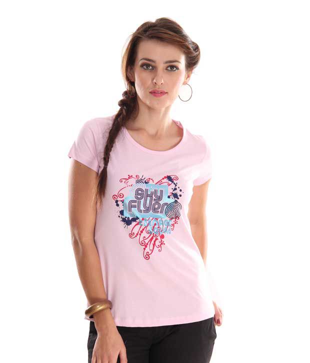 Buy Belly Bottom Cute Light Pink Top Online at Best Prices in India ...