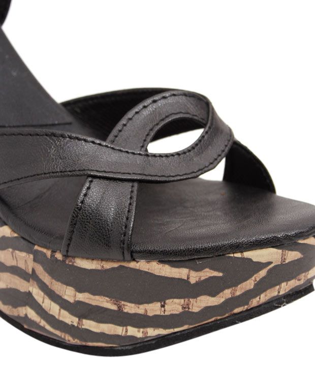 black butterfly high heels