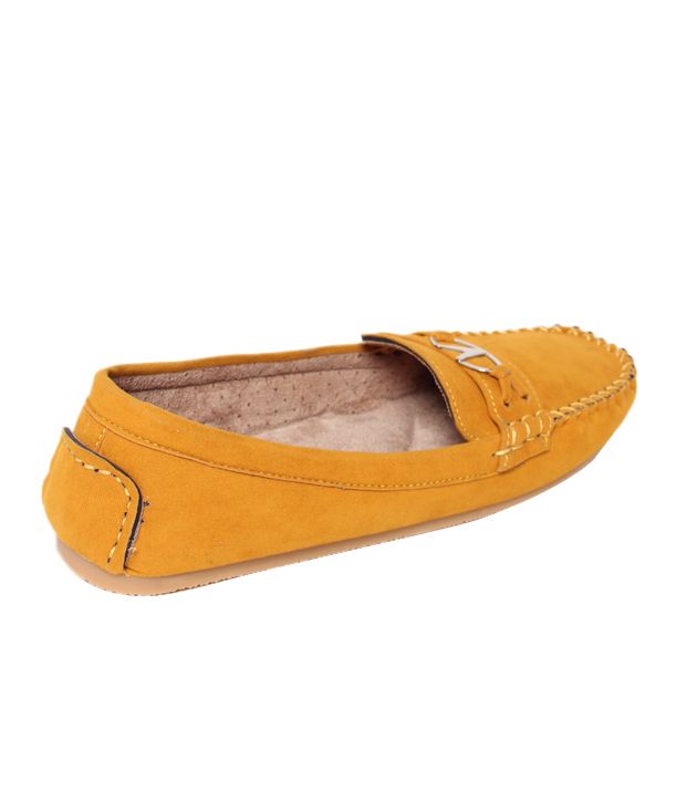 aldo yellow loafers
