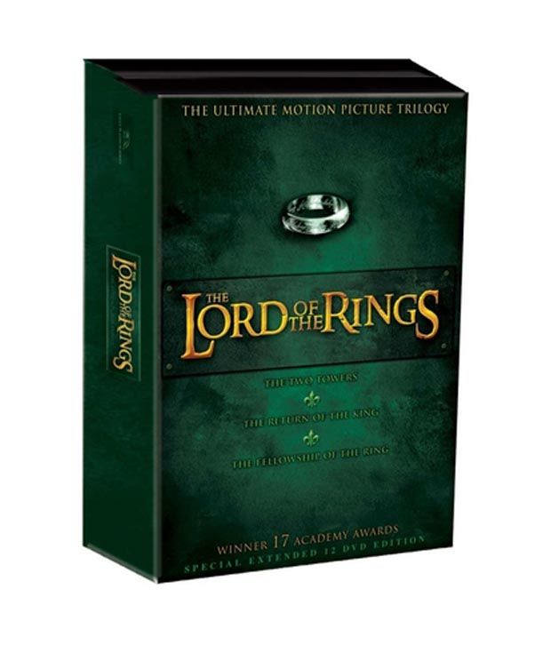 The Lord Of The Rings - DVD Box-Set (English) [DVD]: Buy Online at Best