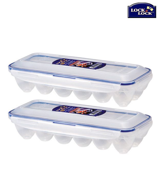 Lock & Lock Airtight Set Of Two Egg Dispenser Case Buy Online at Best