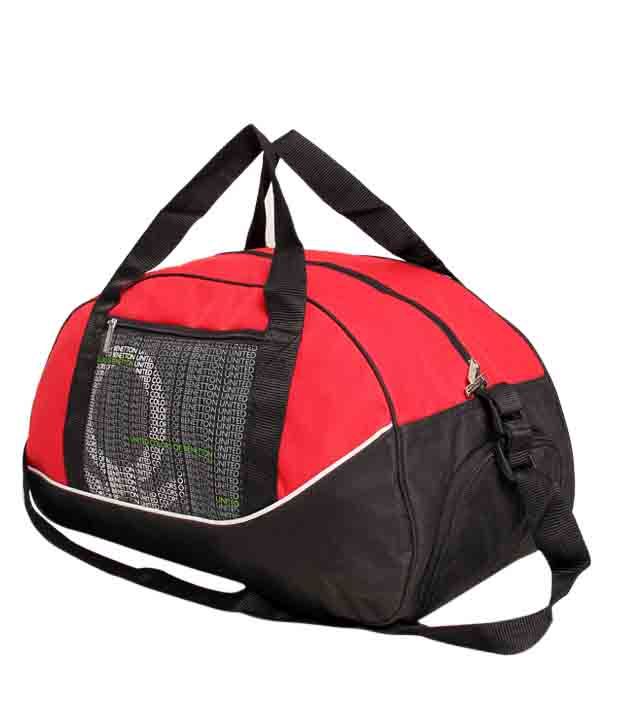 UCB Black \u0026 Red Duffle Bag - Buy UCB