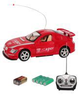 Deal Bindass King Driver Car  Rechargeable (Remote Controlled, ASSORTED - RED , BLUE , AND SILVER)