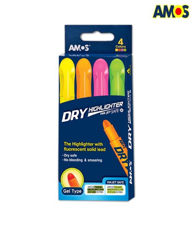 Amos Dry HighlighterHLD4P Buy Online at Best Price in India Snapdeal