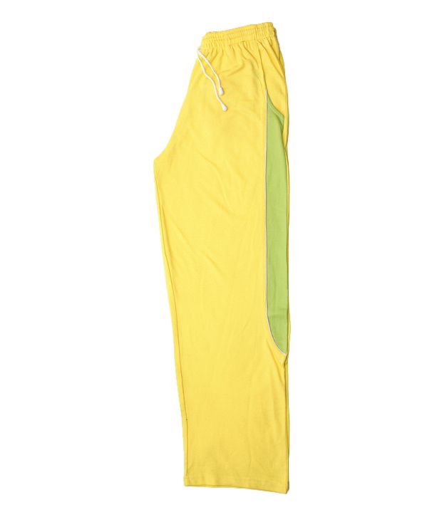 school track pants green