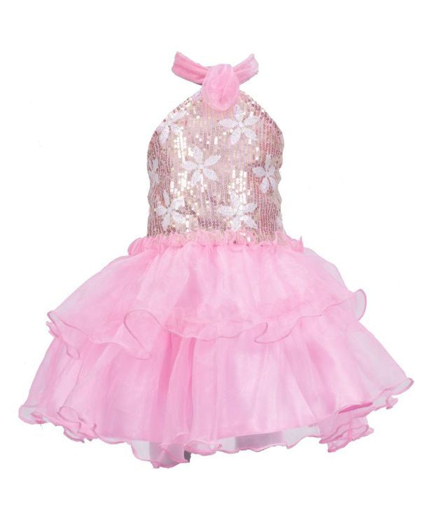 kids frill frock