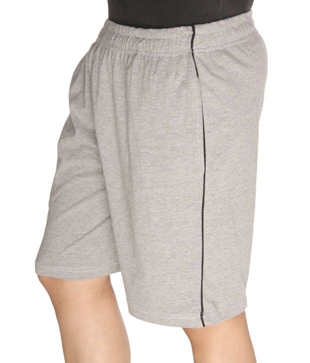 Adam n' eve Men's Grey Shorts - Buy Adam n' eve Men's Grey Shorts ...