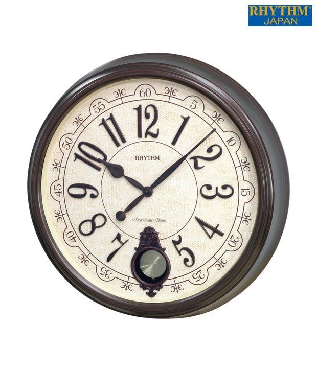pix Antique Pendulum Wall Clocks Online India rhythm antique westminster chime pendulum clock